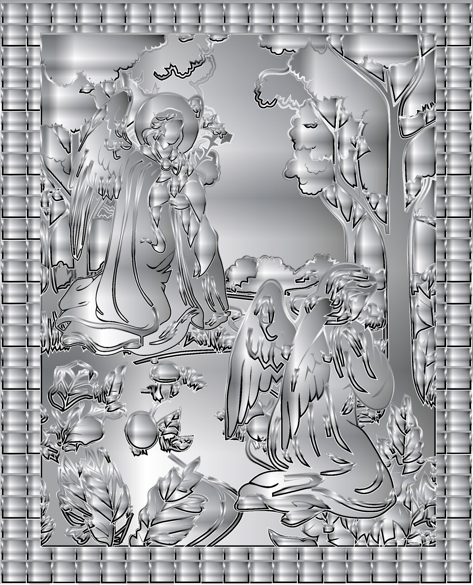 encuentro de dos angeles